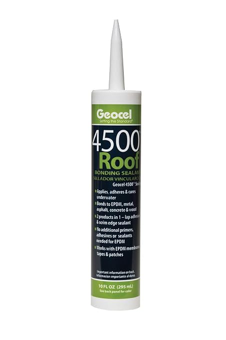 24-Pack of 10 Oz. Geocel GC55103 Black 4500 Roof Bonding Sealant