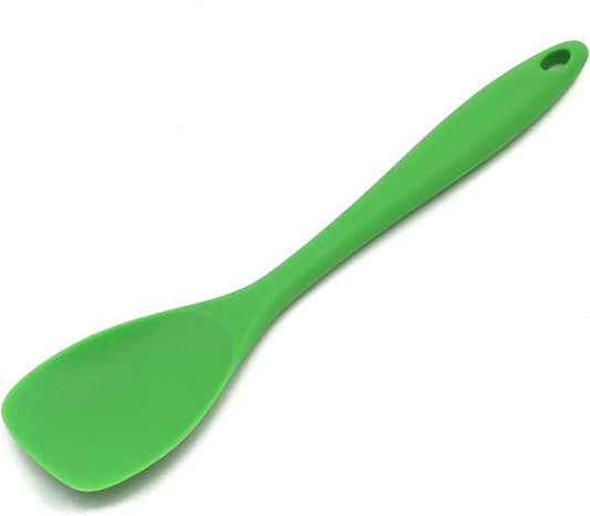 Chef Craft Premium Silicone Spoon Spatula, 11.5 inch, Green