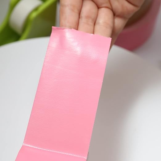 QILIMA Pink Duct Tape, Waterproof Duct Cloth Fabric, Professional Grade Cloth Duct Tape for Photographers,Repairs, DIY, Crafts, Indoor Outdoor Use,2 Inch X 28 Yards
