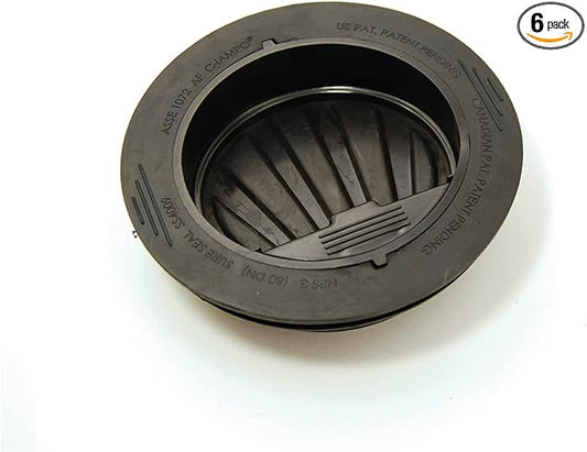 RectorSeal Sure Seal 97044 Drain Trap, Inline Floor Drain Trap Seal, Plumbing, 4"