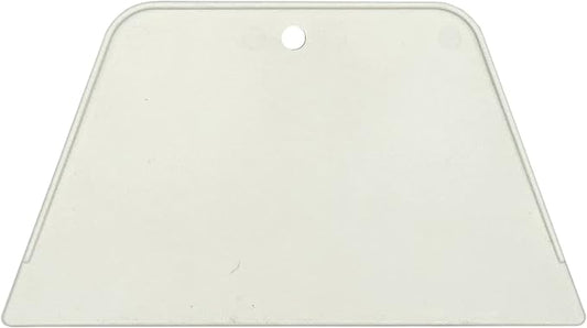 Rocky Mountain Goods 8" Wallpaper Smoother - Flexible Smoothing Tool - Makes Wallcovering Installation Quicker - Quickly Eliminates Bubbles - Rounded Corners Won't Damage Walls - White