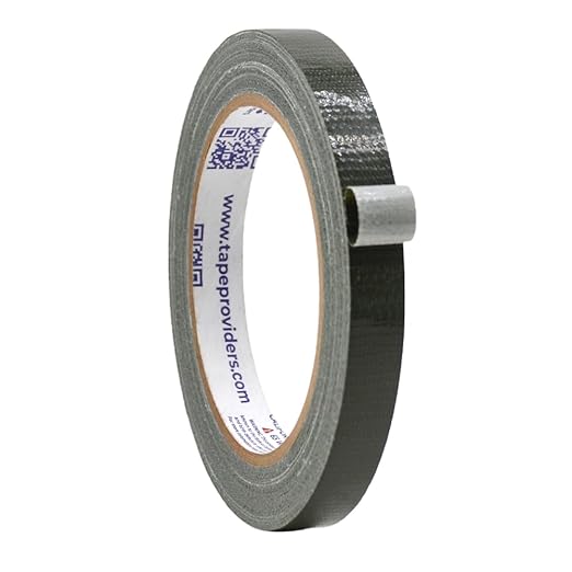 MAT Duct Tape Olive Drab Industrial Grade, 1/2 inch x 60 ft. Waterproof, UV Resistant for Crafts, Home Improvement, Repairs, & Projects
