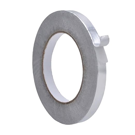 WOD Aluminum Foil Tape - 1/2 inch x 50 yds. Heat Shield Reflective Sealant Tape - Ideal for HVAC, Duct, Pipe, and Metal Insulation and Repair. Low and High Temperature Resistant AFTR28