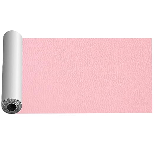 Pink Leather Repair Tape Kit,7.9x59 in Repair Kit for Furniture,Car Seat, Couch,Upgraded Strong Self Adhesive Leather Patch for Sofas,Furnitures
