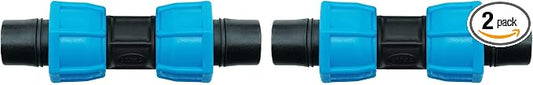 Watts ANKA (ASC1) 1" High Pressure Poly-Pipe Straight Coupling Insert Fitting (Pack of 2)