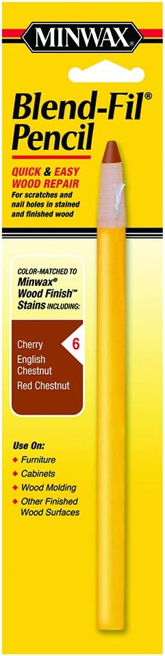Minwax 110066666 No 6 Blend-Fil Wood Repair Stain Pencil, Early American