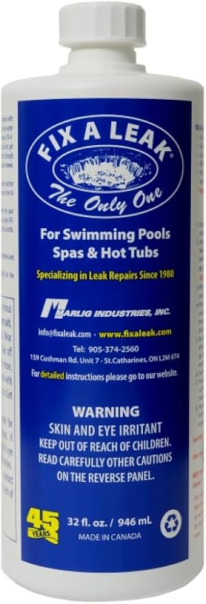 Fix-A-Leak Pool, Spa and Hot Tub Leak Sealer, 32 oz.