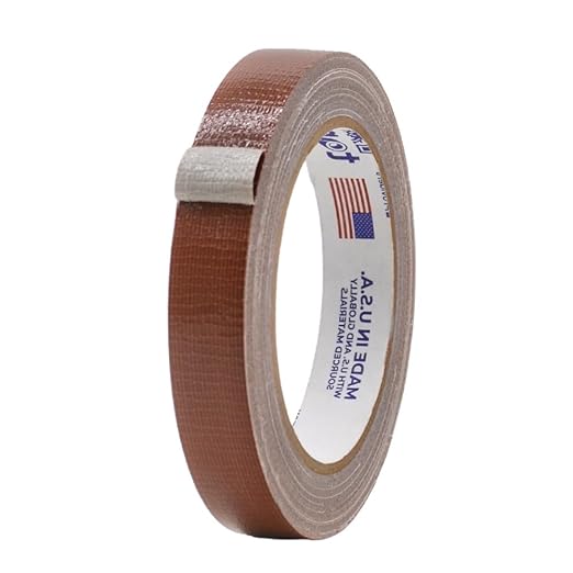 MAT Duct Tape Brown Industrial Grade, 3/4 inch x 60 ft. Waterproof, UV Resistant for Crafts, Home Improvement, Repairs, & Projects