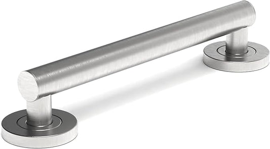 ADA Compliant Grab Bar, 500lbs Weight Support for Bath Safety (12 inch, Brushed Nickel)