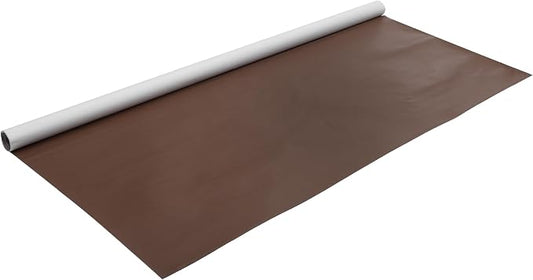 Self Adhesive Leather Repair Patch Strong Stickiness 39"x53.9" Leather Repair Tape PVC Faux Leather Light Brown 1 Pcs