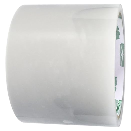 BookGuard Stretchable Clear Book Repair Tape, 15 Yard Roll, 3 Inch