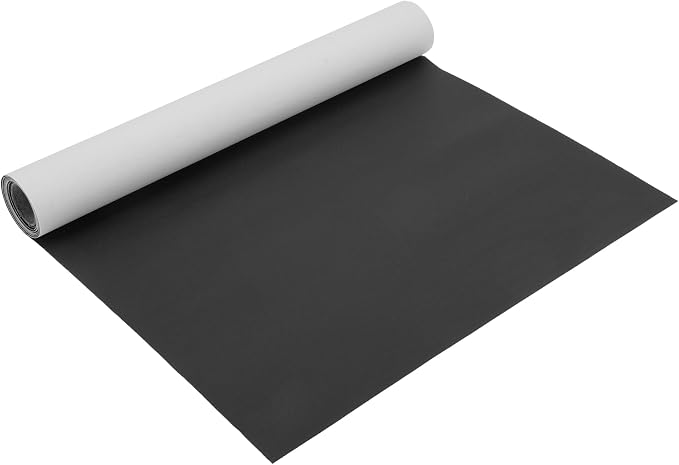 Self Adhesive Leather Repair Patch Strong Stickiness 39"x11.8" Leather Repair Tape PVC Faux Leather Black 1 Pcs