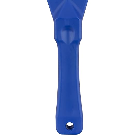 SPARTA Polypropylene Scraper Tool Food Safe Scraper for Removing Caked-On Residue in Commercial Kitchens, Plastic, 7.82 x 3 Inches, Blue, (Pack of 12)