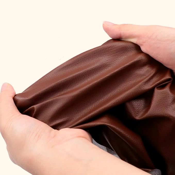 20x40 Inches Leather Repair Patch Self Adhesive, Leather Patch Tape for Furniture, Adhesive Leather Tape for Car Seat Repair, Leather Couch Repair Patch Kit