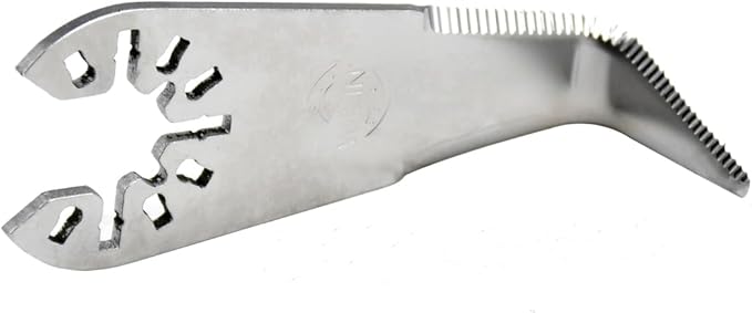 2PCS Cold Knife Blades Windshield L-Shaped Cutting Blade for Auto Glass Car Windows Sealant Adhesive Cutter - Fit Most Major Brands of Oscillating Tool