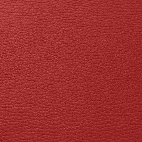BOUYEER Leather Repair Patch Tape Kit,Self Adhesive Leather Repair for Sofa，Car Seat,Office Chair,Furniture,Jacket,Waterproof Strong Adhesive Vinyl Repair Kit. 17 in x 79 in,Red