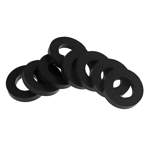 10Pcs Propane Tank Gasket and 10Pcs O-Rings for Soft Nose P.O.L. Fittings, Rubber Gas Leakage-Proof Sealing, Fit for Propane Gas Adapters, Pipe Connectors, Valves, Regulators, Accessories
