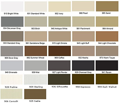 TEC Color Matched Caulk by Colorfast Ind. (Sanded) (929 Charcoal Gray)