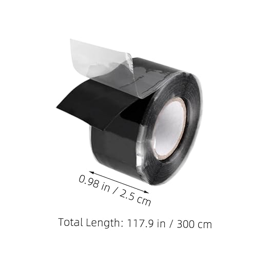 Veemoon Pipe Sealing Tape Adhesive Sealant for Leak Repairs Meters for Hard Pipes and Reliable for Indoor Outdoor Use