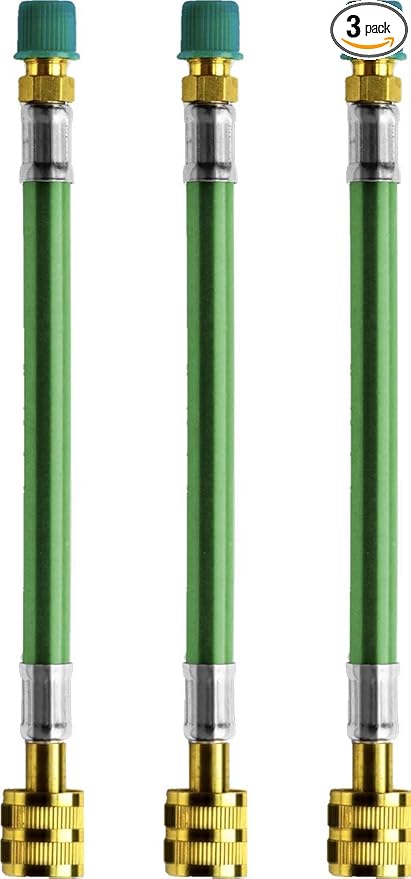 Leak Saver Direct Inject Ultimate 3-Pack | 3-in-1 AC Refrigerant Leak Sealer | with UV Dye & Moisture Remover | for Most HVAC Systems Up to 5 Tons - Professional AC Leak Sealer - AC Stop Leak