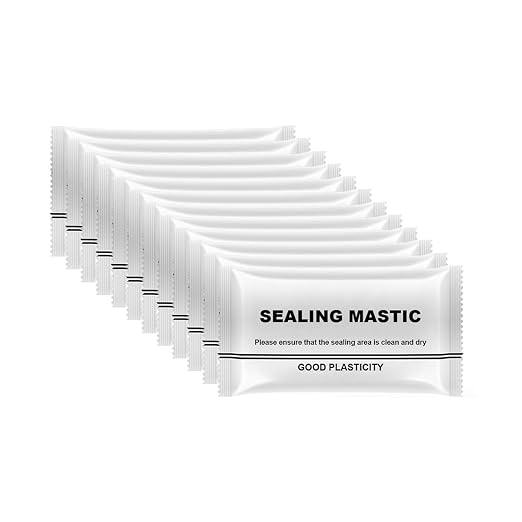 hoehew Waterproof Sealant Mastic, 2025 Upgrade Repair Sealing Clay, Quick Mending Mud for Drain Connection, Wall Hole, Air Conditioning Hole Waterproof Seal Putty (12)