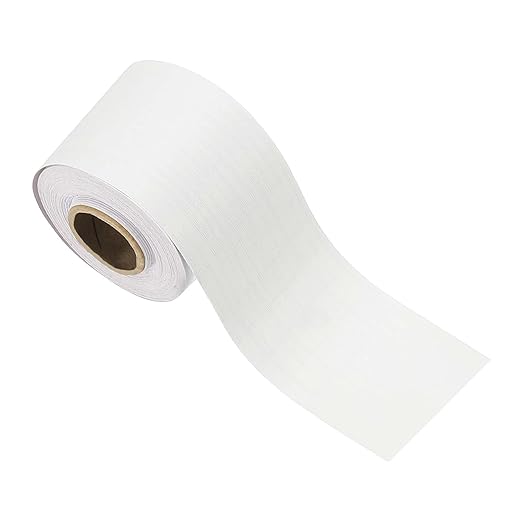 PATIKIL Wood Grain Tape 2" x 32 ft, Self-Adhesive Wood Texture Repair Tape Realistic Wooden Effect Patch for Furniture Cabinets Floor Walls, White Wood Grain