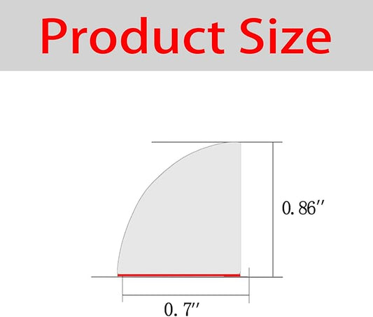 Flexible Quarter Round Molding, Peel and Stick Quarter Round Trim Molding, Crown Molding & Baseboard Trim