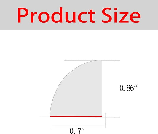 Flexible Quarter Round Molding, Peel and Stick Quarter Round Trim Molding, Crown Molding & Baseboard Trim