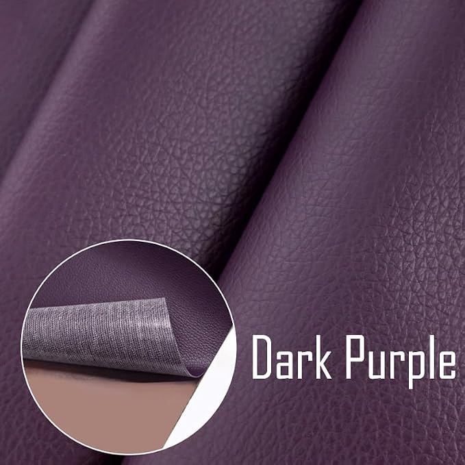 20x40 Inches Leather Repair Patch Self Adhesive, Leather Patch Tape for Furniture, Adhesive Leather Tape for Car Seat Repair, Leather Couch Repair Patch Kit