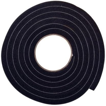Frost King Vinyl Foam Tape - Closed Cell - Moderate Compression, 3/8" W, 3/16" Thick, 17' L, Grey