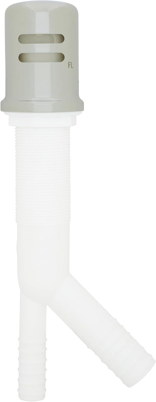 Westbrass R200-1-05 1-3/4" x 2-3/4" Solid Brass Air Gap Cap Kit, Skirted, Polished Nickel