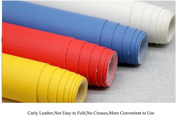 Leather Repair Patch Tape Kit,Self Adhesive Leather Repair Kit for Furniture,Vinyl Repair Kit for Couch,Sofa,Car Seats,Office Chair Luggage (Black,16.93"×78.74")