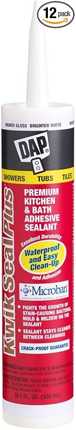 DAP Caulk KWIKSEAL+ WH10.1OZ