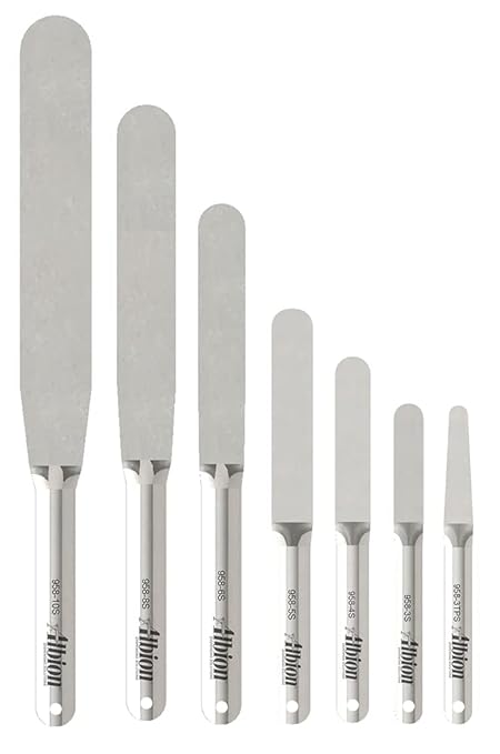 Albion Engineering Original 958-G01 Streamline Flexible Caulk Spatula 7-Piece Set