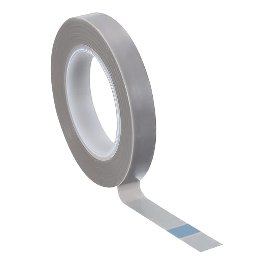 PATIKIL 0.4" x 33ft Heat Resistant Tape, High Temperature Tape PTFE Adhesive High Heat Tape Waterproof Smooth Surface for Vacuum Sealer Machine Insulation Protection, 0.18mm Thick, 1PCS