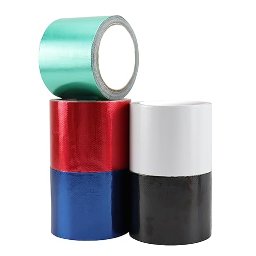 Waterproof Tape Heavy Duty, Tear Resistant Adhesive Tape for Outdoor Repair, Strong Duct Tape for Canvas, Tarp, Tent, Boat Cover, Awning, Vinyl, Plastic - All Weather UV Resistant Patch Kit, White