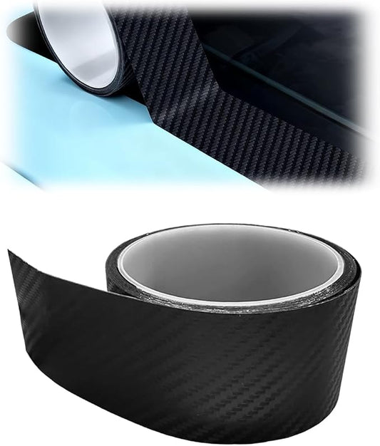 Car Sunroof Seal Strip, Waterproof Carbon Fiber Car Roof Window Edge Sealant Tape, Self-Adhesive Auto Weather Stripping, Vehicle Sunroof Leak-Proof Protection Trim for Trucks, SUVs (3M-9.8Ft)