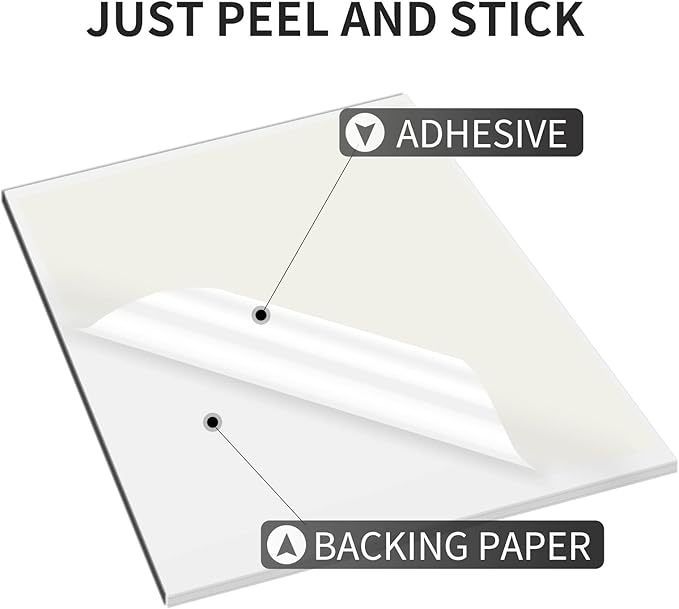 10 Packs Vinyl Siding Repair Kit, White Durable Self-Adhesive Vinyl Siding Patch Cut to Fit Freestyle Cover Any Cracks, Holes, or Blemishes on PVC Fence Repair Kit