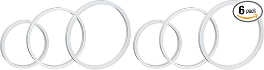 King Innovation 45055 Leak-B-Gone PVC Ring, 3 Count (Pack of 2), White