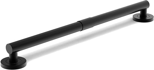 ADA Compliant Grab Bar,500lbs Weight Support for Bath Safety (24 inch, Matte Black)