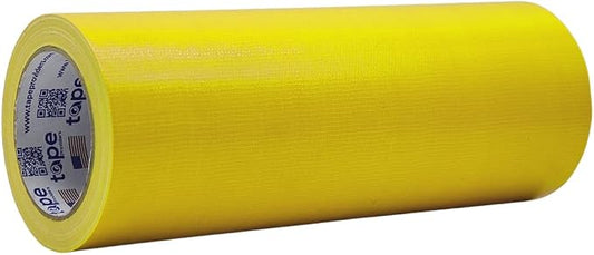 WOD DTC10 Advanced Strength Industrial Grade Yellow Duct Tape, 12 inch x 60 ft. Waterproof, UV Resistant For Crafts & Home Improvement