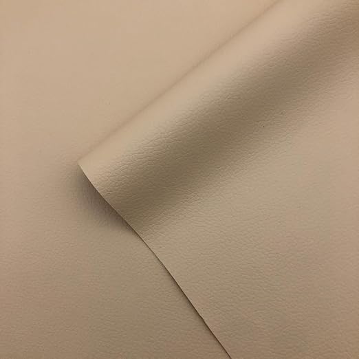 Self Adhesive Leather Repair Patch Beige Yellow Faux Leather Fabric 19.7 x 54 Inch Leather Repair Tape Kit for Upholstery, Furniture, Couch, Sofa, Car Seats, Chairs