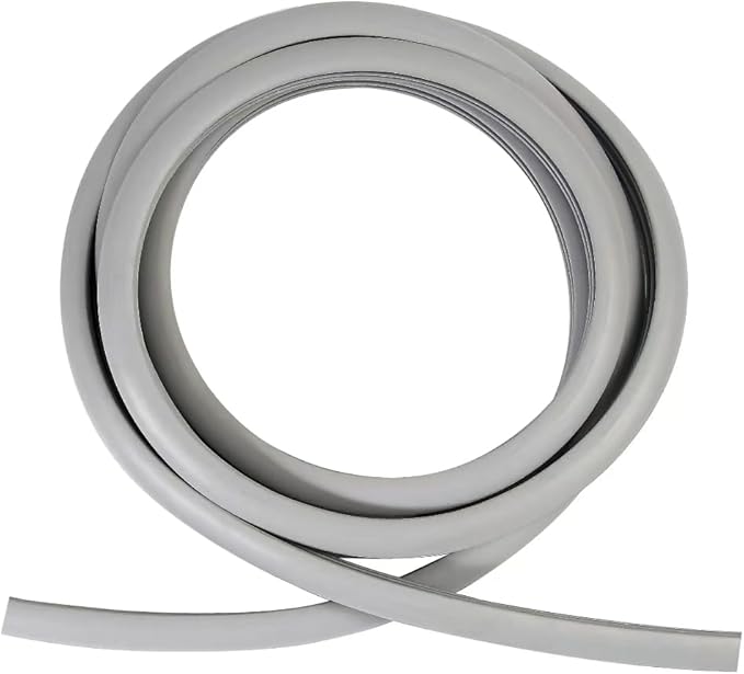 Flexible EPDM Rubber Strip (15 ft Long and 1-1/2 inch Wide, Suitable for 1-1/4“ to 1-1/2”) for Concrete Crack Repair and Replacement - Weather and Aging Resistant Expansion Joint Filler for Driveways