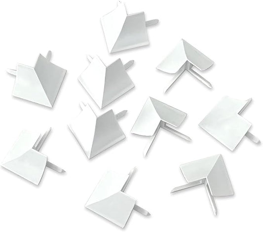 InstaTrim Outside Corners - 10 White 3/4" Wide Caulk Strip Outside Corner Pieces - Trim for Outside Corners - Paintable