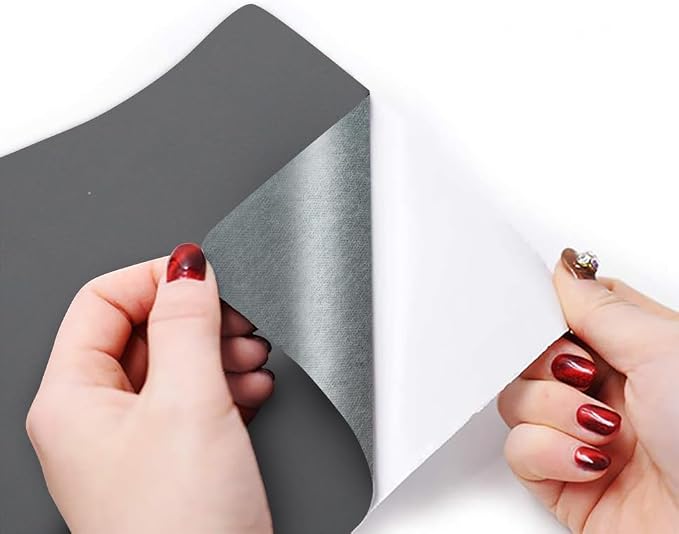 Numola Leather Repair Patch 8×11 inch Self-Adhesive Leather Repair Tape, Scratch/Holes Vinyl Repair Kit for Couch, Car Seat, Sofas, DIY Furniture Upholstery, Chair, Jackets, First-aid (Gray)