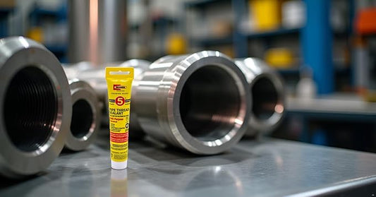 RectorSeal No. 5 25790 Pipe Thread Sealant, Lubricates & Protects Threads, Soft Setting, Slow Drying, & Permits Easy Breakout and Contains No Other Metals, 1.75 oz