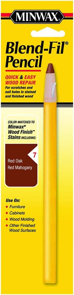 Minwax 110076666 N0 7 Blend-Fil Wood Repair Stain Pencil, Mahogany