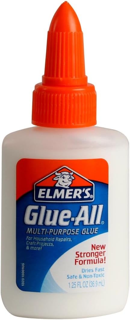Elmers Glue All Wood, Ceramic, Leather Bottle 1.25 Oz