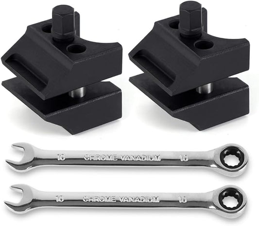 BARTOO Suspension Strut Spreader Tool, Car Suspension Split Hub Steering Knuckle Spreader with Socket Tool Compatible with Volkswagen Audi BMW Ford etc,2 PCS