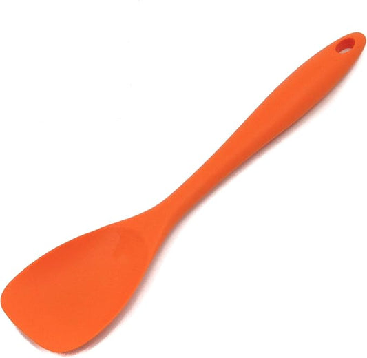 Chef Craft Premium Silicone Spoon Spatula, 11.5 inch, Orange
